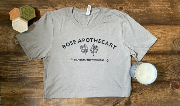 Rose Apothecary Graphic Tee - Stone