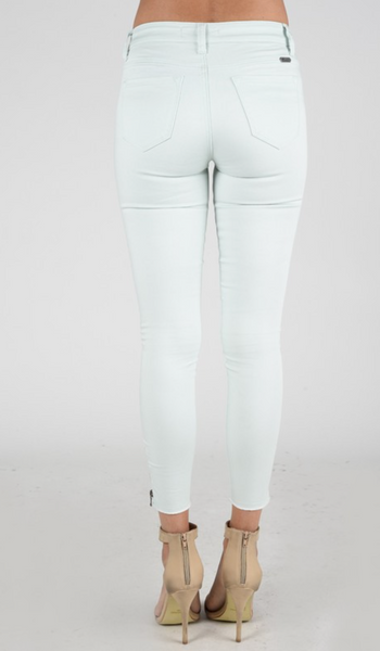 Mint Ankle Length Skinny Jean