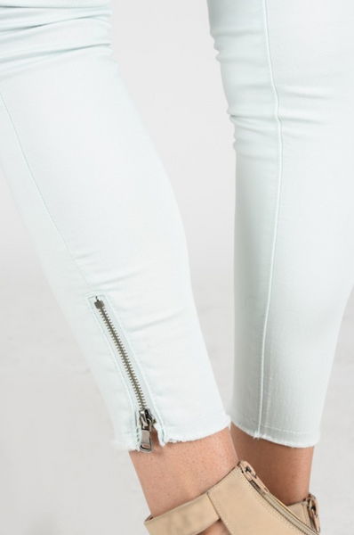 Mint Ankle Length Skinny Jean